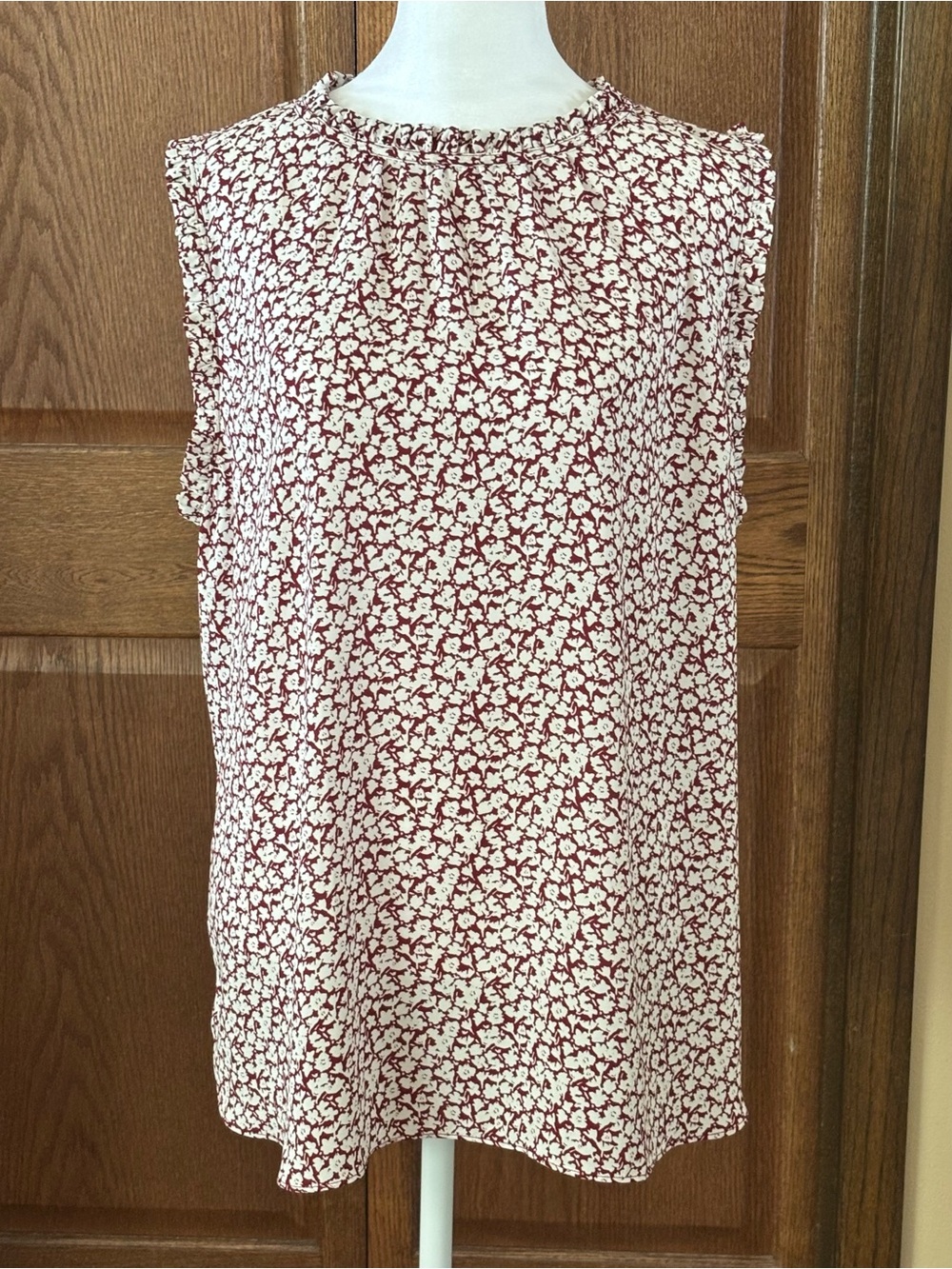 Loft Flowy Sleeveless Top